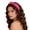 Hot Pink, variant on Wide Knit Headband for Solid Color Non Hair Band Stretchy Comfortable Workout Head Wrap For Everyday Activity, Red
