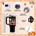 thumbnail image 4 of Vaso Uibunoo con pajita para Halloween y Acción de Gracias, 1,18 L, 4 of 7