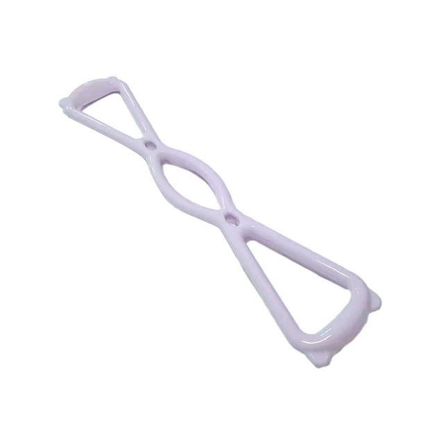 Banda de resistencia en forma de 8, banda de ejercicio, cuerda elástica, expansor de pecho, banda de Fitness para mujeres y hombres, gimnasio en casa, Púrpura