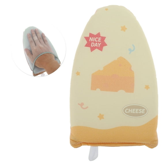 Garment Steamer Ironing Gloves Cheese Pattern Garment Steamer Ironing Board for Clothes Yellow