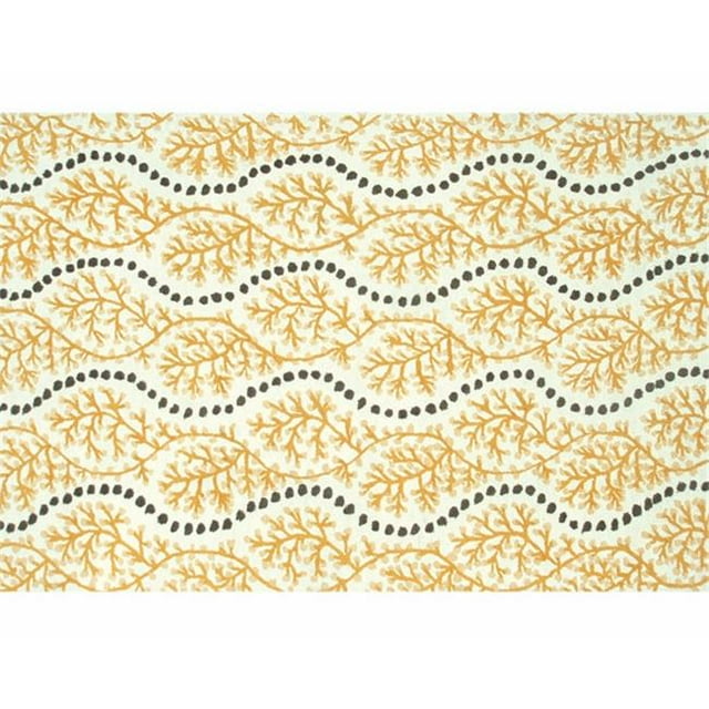THE RUG MARKET25439D Crochet Poly-Acrylique Cascades de Corail Tapis