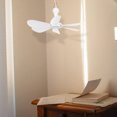 thumbnail image 3 of OUNONA Rechargeable Ceiling Fan Hanging Fans for Outside White Plastic 1 Set, 3 of 7