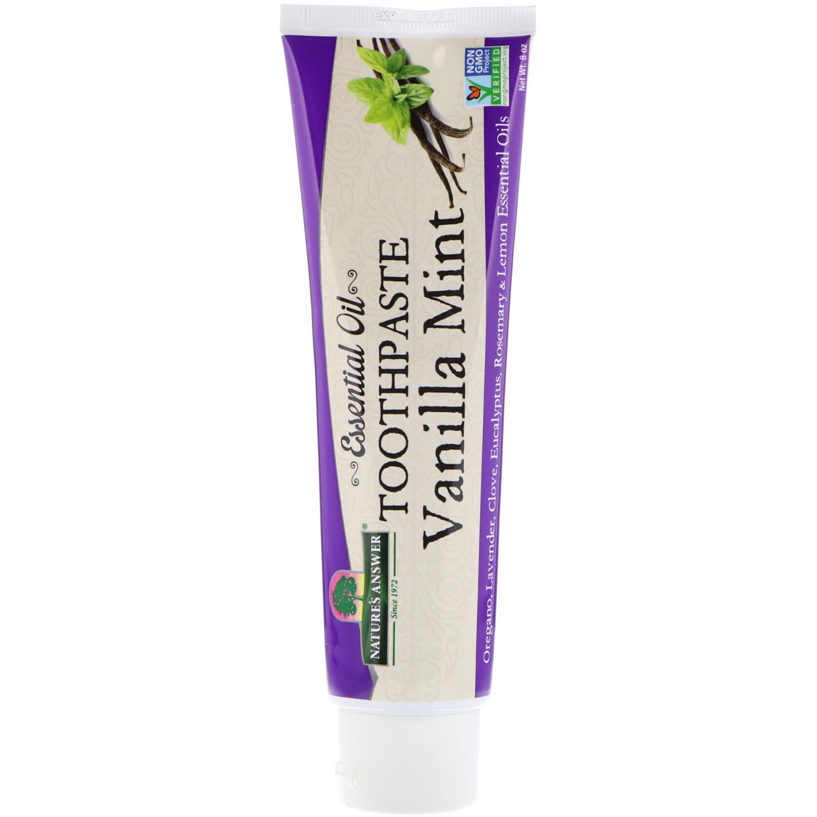 Nature's Answer Essential Oil Toothpaste, Vanilla Mint, 8 oz Walmart