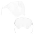thumbnail image 5 of Anti-Fog Transparent Face Shield Full Face Covering Protective Visor for Office School Restaurants, 5 of 5
