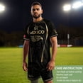 thumbnail image 6 of 2026 New Mexico Soccer Jerseys Mexico National Team Supporter Shirt, Mexican Jersey Soccer T-Shirt, Crew Neck Short Sleeve Football Tee for Sports Casual Daily Use for Adult, 6 of 8
