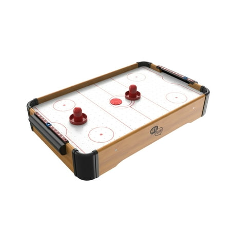 Hey Play 22-Inch Air Hockey Table Mini Arcade Game with 2 Paddles and Puck