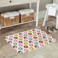 thumbnail image 5 of Kdxio Colorful Donuts,16" x 24", Non-Slip Front Door Mats,Outdoor Welcome Mat Washable, 5 of 9