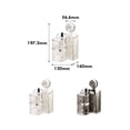 thumbnail image 3 of 1PC Spoon And Lid Rest Bathroom Toothbrush Holder Wall Mounted Hanging Toothbrush Storage Rack Bathroom Toothbrush And Toothpaste Storage Rack With Suction Cup Bathroom Decor & Accessories, 3 of 9