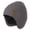 Charcoal Gray, variant on Winter Fleece Line Beanie with Earflap for Men Women, Unisex Warm Thermal Hat for Outdoor Ski Stocking Caps (Black)