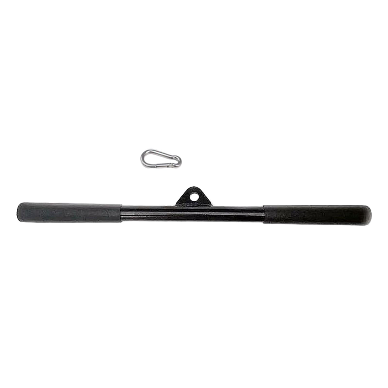 LAT Pull Down Bar Attachment, Exercise Machine Weight Lifting LAT Bar Tricep Press Down Straight