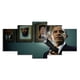 thumbnail image 2 of Póster de pintura mural sobre lienzo, anime, 5 paneles, de Barack Obama, 2 of 2