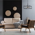 thumbnail image 2 of Designers Fountain Within 4 Light Matte Black Pendant, D237M-22P-MB, 2 of 3