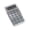 Gray, variant on 8-Digit Basic Standard Calculator, Desk Clear Calculators with LCD Display & Transparent Body for Classroom Home Office Supplies