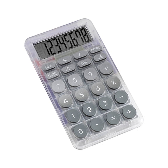 Basic Standard Calculators Mini Digital Desktop Calculator with 8-Digit LCD Display- Calculator Pocket Size for Home Study room for Kids