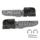 thumbnail image 1 of Par de estriberas delanteras para motocicleta, compatibles con Honda CB125R, CB300R, CB1300SF, CB600FTitanio, 1 of 14