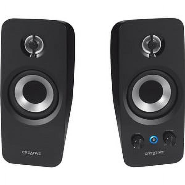 Creative T15 2.0 Speaker System - Wireless Speaker(s) - 32.8 ft - Bluetooth - image 4 of 4