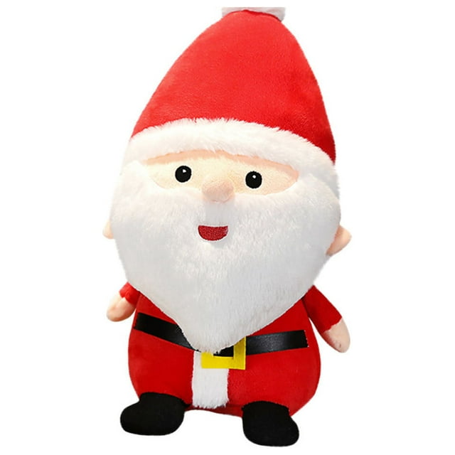 A 10 Inch Santa Claus Plush Doll Soft Stuffed Toy Christmas Gift For Kids Holiday Celebration