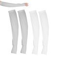 thumbnail image 1 of style3 2 pares de mangas de protección solar de verano, mangas de hielo para dedos con cubierta suelta, mangas con cordón para mujer al aire libre, protección UV, 1 of 5