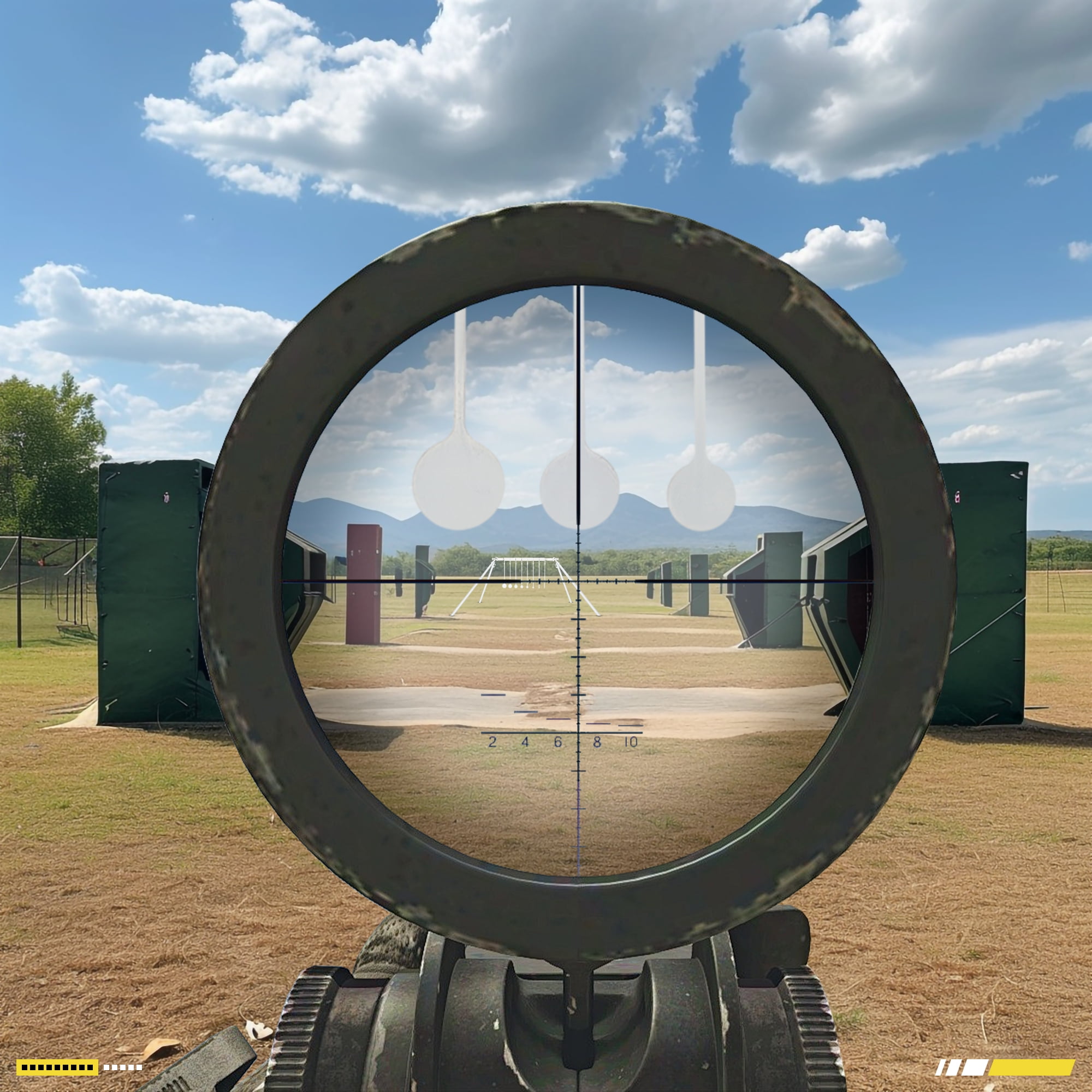 Kojem Steel Targets Spinning Rimfire Target for NRL 22 Rimfire Airgun Pellet Guns Plinking Target (Pipes are Not Included)
