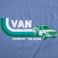 thumbnail image 2 of Mens Funny T Shirts Van Down By The River Sarcastic Retro Chris Farley Tee For Men Graphic Tees, 2 of 9