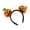 B, variant on SmartBy Halloween Plush Pumpkin Headband, Fuzzy Orange Ghost Face Pumpkin Hair Accessories for Women Halloween Costume Cosplay Accessories