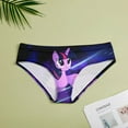thumbnail image 4 of My Lit-tle Pony Women's Underwear Low Rise Full Coverage Briefs Breathable Underpants Ladies Regular Plus Size Panties, 4 of 6