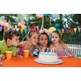 thumbnail image 6 of Amscan Plastic Table Cover Roll with Slide Cutter, Orange Peel, 54 in x 126 ft, 6 of 6