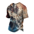 thumbnail image 2 of DORKASM Men Halloween Shirts Crew Neck Pumpkin Causal T Shirt Short Sleeve Skeleton Spooky Vacation T-Shirt Funny Print 2026 Trendy Tops Blue M, 2 of 6