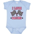 thumbnail image 3 of Inktastic I Love Racing Rally Flags Girls Girls Baby Bodysuit, 3 of 5