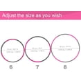 thumbnail image 3 of Hoola Hoop for Adults Jump Rope - Weighted Hoola Hoop for Exercise,8 Section Detachable Design-Professional Soft Fitness Hoola Hoop, 3 of 7