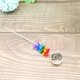 thumbnail image 3 of Atrapasoles de cristal Colgante Zulema adorno gota de lluvia boda decoración Cro 30mm Colgante Windchime, 3 of 7