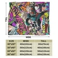thumbnail image 5 of My Hero Academia Blankets Cozy Flannel Bed Throws for Sofa Couch Travel Home Room Bedroom Decor Gifts for Girls Boys Kids Adults 50"x40", 5 of 9