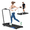 Black-1 Treadmill, variant on Under Desk Treadmill with Incline,Walking Pad,2 in 1 Portable Treadmill with Handle Remote Control LED Display,Walking Jogging Machine for Home Office Use,Pink