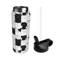 thumbnail image 2 of Pofeuu Doodle Cute Cat Print 18oz Sports Insulated Kettle, Sports Bottle Water Bottles For Men Women For Gym Hiking Camping Running Mountain Bike Outdoor Sports, 2 of 8