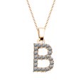 thumbnail image 1 of Collar del alfabeto de las mujeres Cadena de clavícula femenina Collar de oro colgante Wmkox8yi sjalhkljlk6237, 1 of 1