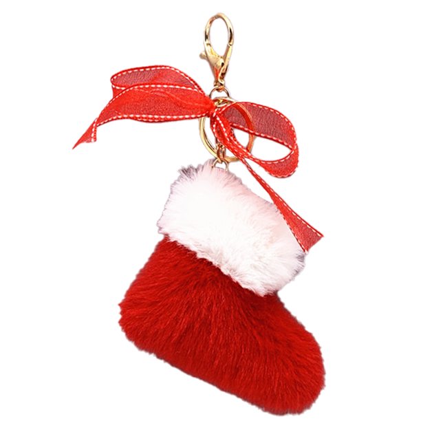 Llavero de peluche con forma de animal de peluche, bonito accesorio de moda, pinzas para mochila, regalo de cumpleaños y Navidad para adultos