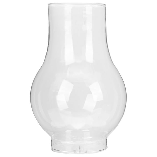 Cheminée de Lampe en Verre, Lampe à Huile, Cheminée Transparente, Abat-Jour en Verre de Remplacement