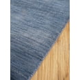thumbnail image 3 of Rugsotic Carpets Handmade Rugs Hand Knotted Loom Runner 2'6''x10' Blue Wool for Indoor Use, 3 of 5