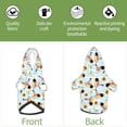 thumbnail image 6 of Xecao Submarine With Fishes Undersea Pattern Sweatshirts Winter Pet Dog Hoodie Puppy Coat Dog Sweaters Dog Clothes with Hat Dog Clothes Costume Outfit,Small Pets Wear-XX-Large, 6 of 7