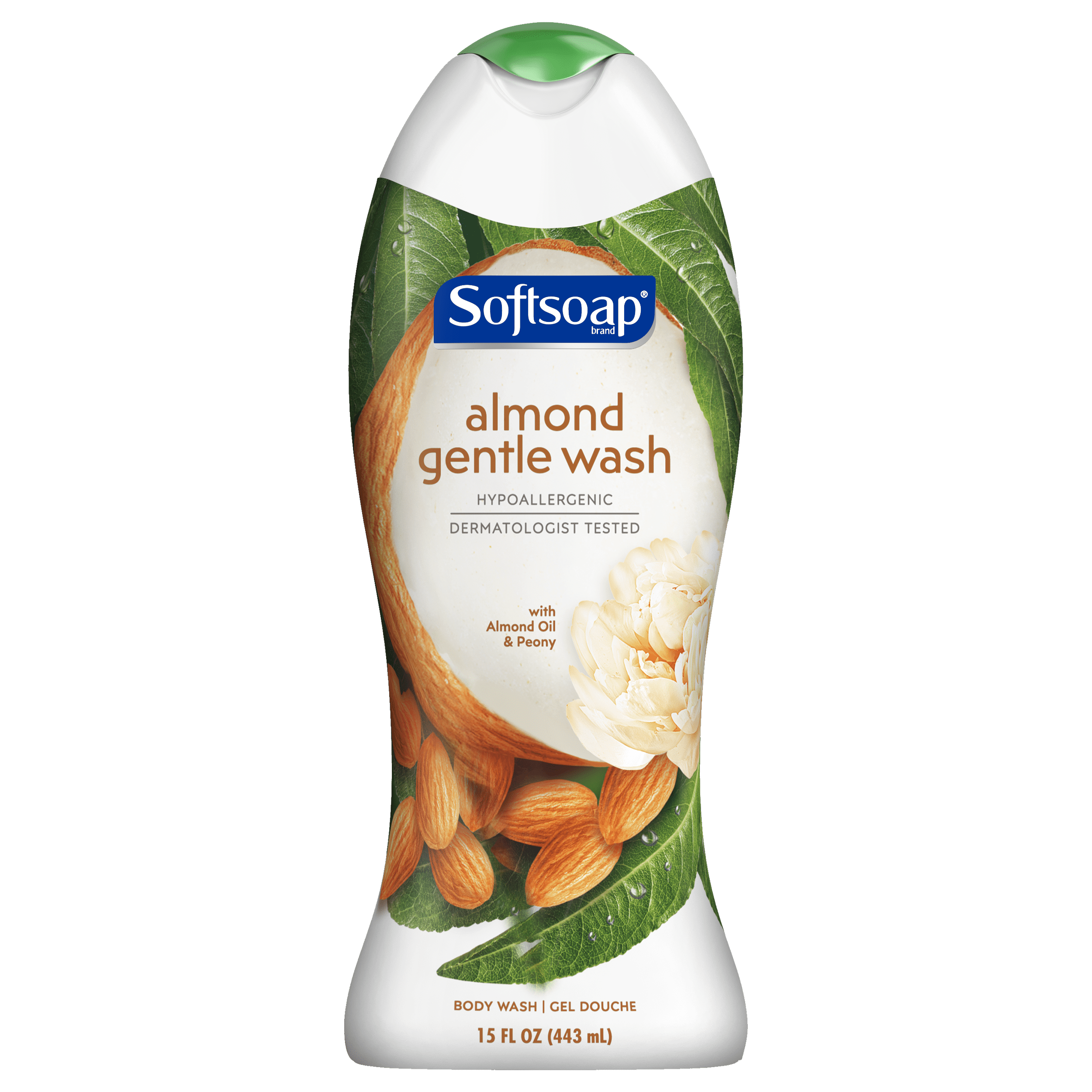 Softsoap Gentle Body Wash, Almond Oil 
