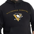 thumbnail image 5 of Men's G-III Sports by Carl Banks Black Pittsburgh Penguins Adaptive Classic Team Arc Fleece Hoodie, 5 of 5