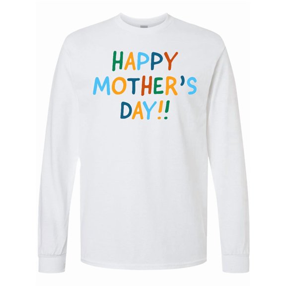 Inktastic Happy Mother's Day Long Sleeve T-Shirt