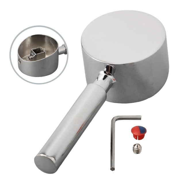 Bathroom Kitchen Faucet Accessories Shower Tank Switch Cold And Hot Water Valve Single Handle Replacement Faucet Metal Handle