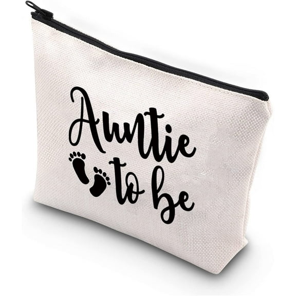 Aunt to Be Gift New Aunt Gift Aunt Makeup Bag Best Aunt Ever Gift