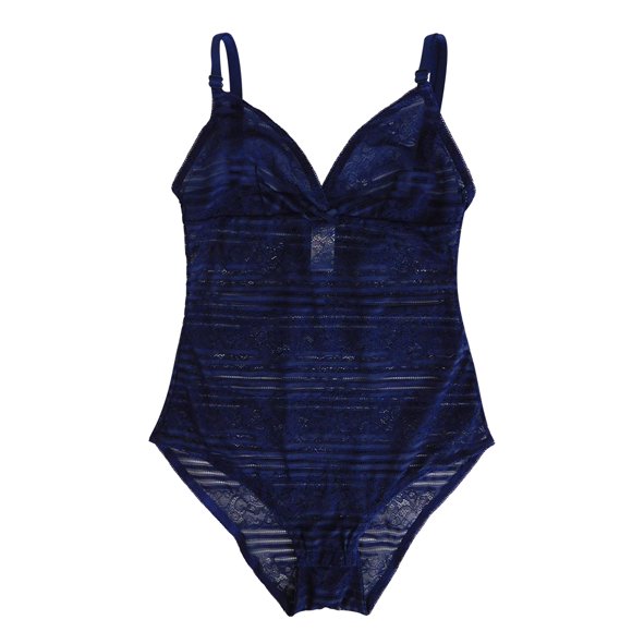 Body de encaje color azul Carnival  mod. 3261