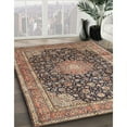 thumbnail image 2 of Ahgly Company Indoor Rectangle Traditional Red Brown Persian Area Rugs, 5' x 8', 2 of 6