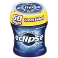 thumbnail image 2 of 24 PACKS : Eclipse Sugar Free Gum, Winterfrost, 60 Piece Big E Bottle, 2 of 7