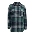 thumbnail image 4 of Azrian Womens Jacket Tops Clearance,Plus Size Coats and Jackets Clearance,Women's Fashion Pocket Loose Comfortable Long Sleeve Blouse Splicing Casual Tops Comfortable Coat Clearance Sale, 4 of 6