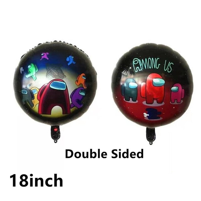 Juego de globos de papel de aluminio para niños, decoración de pancarta de feliz cumpleaños, globos de látex para todos los juegos de fiesta, Toppers de pastel de héroe, 1 Juego
