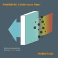 thumbnail image 2 of Filtros de aire POWERTEC para WEN 3410, POWERTEC AF4000/AF4001, 2 of 8